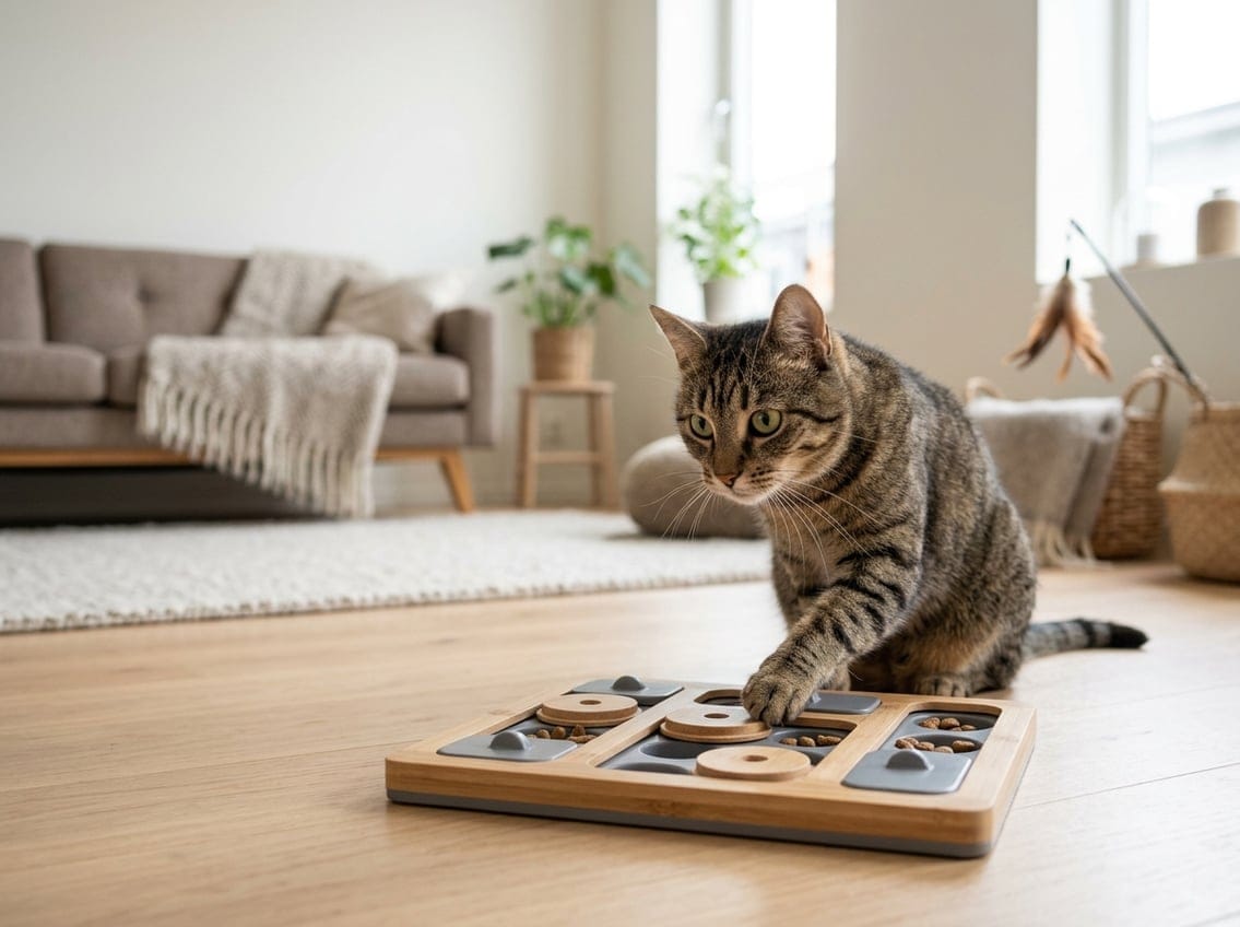 Når jagtlegen bliver en hjerneudfordring for din kat